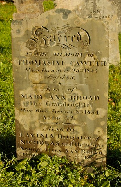 Caweth Thomasine, Broad Mary Anne & Lavinia
