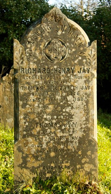 Jay, Thomas & Elizabeth & son Richard Henry 