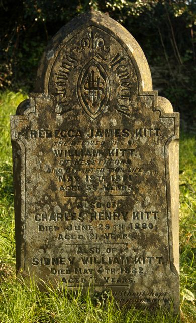 Kitt, Rebecca James, Charles Henry, Sidney William