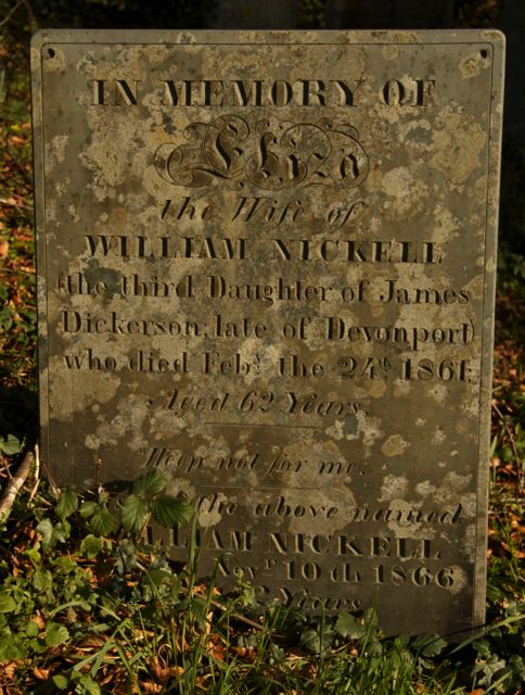 Nickell Eliza & William