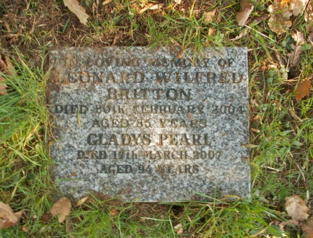 Britton - Leonard Wilfred & Gladys Pearl