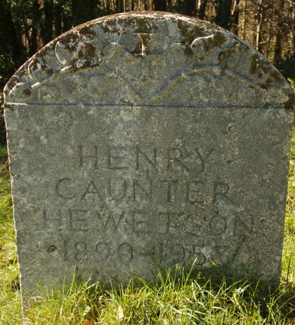 Hewetson, Henry Caunter 