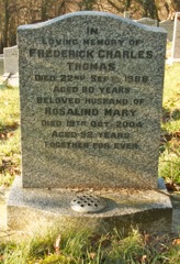 Thomas - Frederick Charles and Rosalind Mary