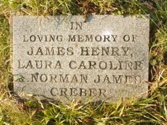 Creber, James Henry, Laura Caroline  & Norman James