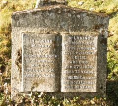 Andrew, Richard, John & Bessie 