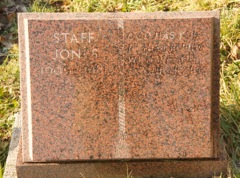 Jones, Staff