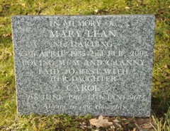 Lean,  Mary & (daughter) Carol