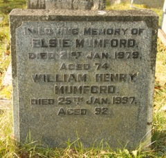 Mumford, Elsie & William Henry