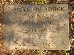 Nash, Albert Frederick Ross & Ivy Rosamund